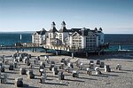 Rügen Sellin Seebrücke an der Ostsee